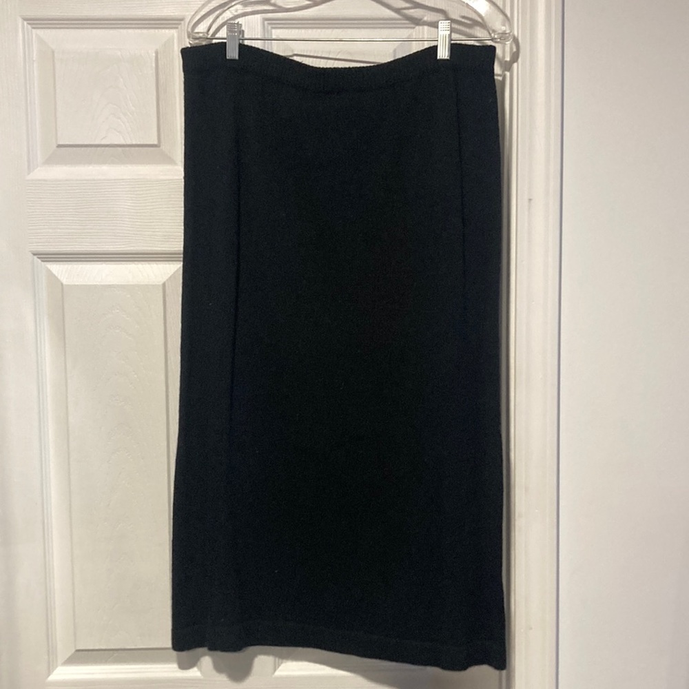 NWT Outlander + Silk Angora knit skirt 2X 40-42